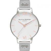 Olivia Burton Silver Stainless Steel Dress Watch by Olivia Burton