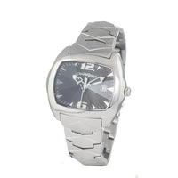 Chronotech Silver Stainless Steel Watch