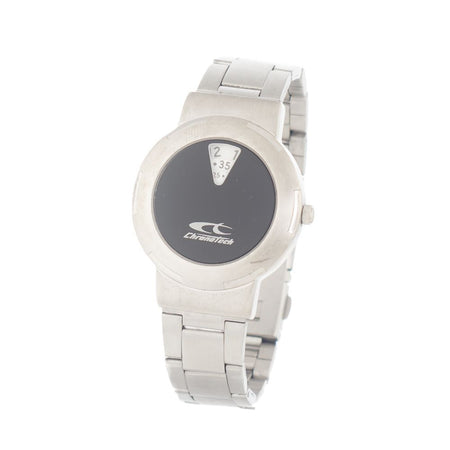 Chronotech Silver Stainless Steel Watch
