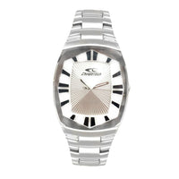 Chronotech Silver Stainless Steel Watch