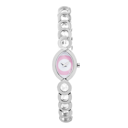 Chronotech Silver Stainless Steel Watch