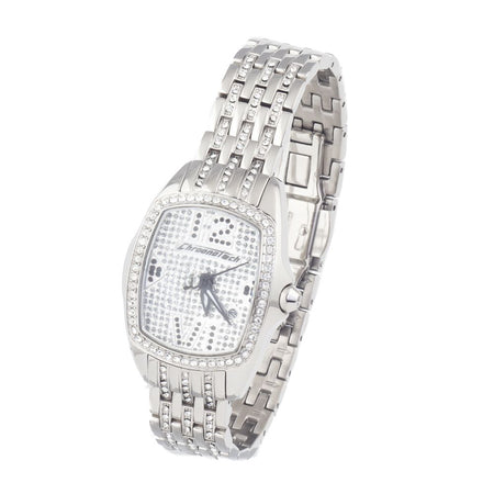 Chronotech Silver Stainless Steel Watch