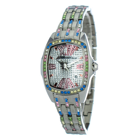 Chronotech Silver Stainless Steel Watch