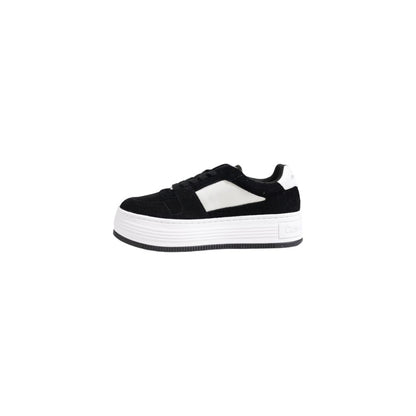 Calvin Klein Jeans Black Leather Sneaker