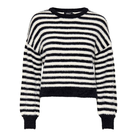 Only Black And White Marabou Sportswear