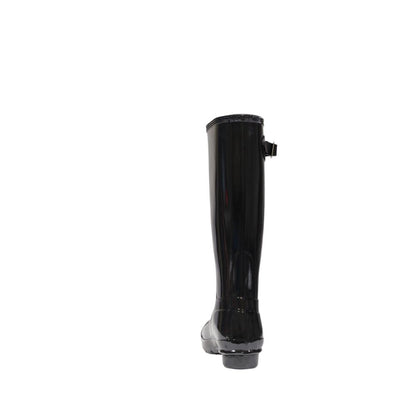 Hunter Black Recycled Polyester Ankle