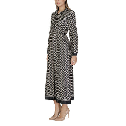 Only Black Recycled Polyester Long