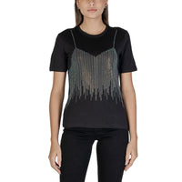 Only Black Cotton T-Shirt
