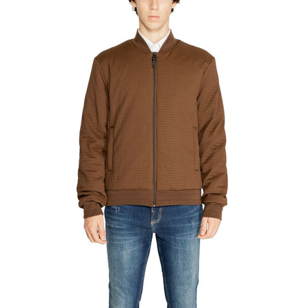 Antony Morato Brown Polyester Jackets & Coat