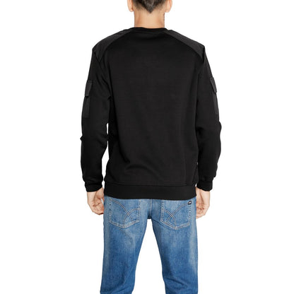 Antony Morato Black Cotton Sweatshirt