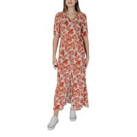 B.Young Red Viscose Long