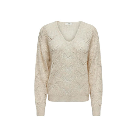 Jacqueline De Yong Cream Marabou Sweater