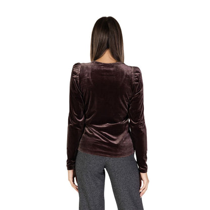 B.Young Brown Polyester Sportswear