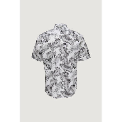 Only & Sons White Cotton Shortsleeve