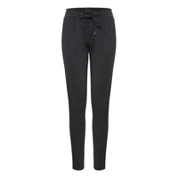 ICHI Gray Polyester Pant