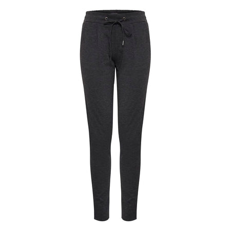 ICHI Gray Polyester Pant