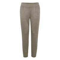 ICHI Beige Polyester Pant
