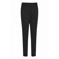 ICHI Black Recycled Polyester Pant
