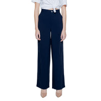 Street One Blue Viscose Pant