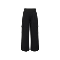 Jacqueline De Yong Black Polyester Pant