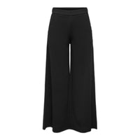 Jacqueline De Yong Black Recycled Polyester Pant