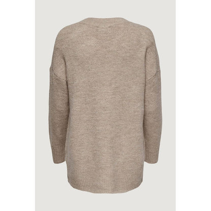 Only Beige Marabou Sweater