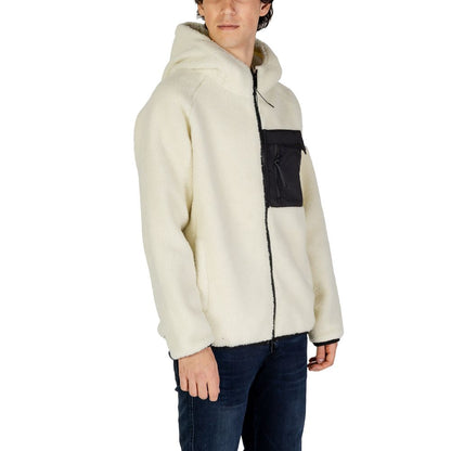 Hydra Clothing Cream Polyester Jackets & Coat