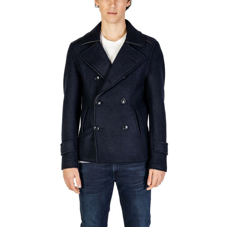 Hydra Clothing Blue Viscose Jackets & Coat