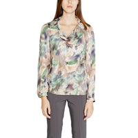 Rinascimento Green Polyester Blouse