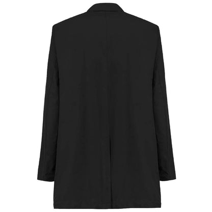 People Of Shibuya Black Recycled Polyester Men Trench Coat