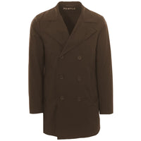 People Of Shibuya Brown Recycled Polyester Men Jacket