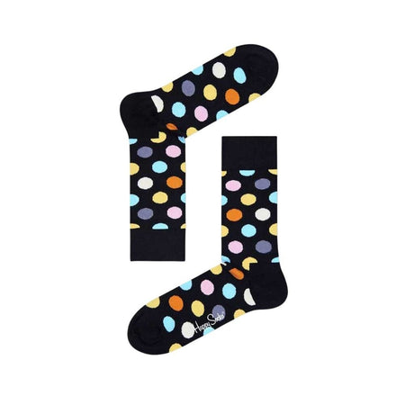 Happy Socks Black Cotton Sock