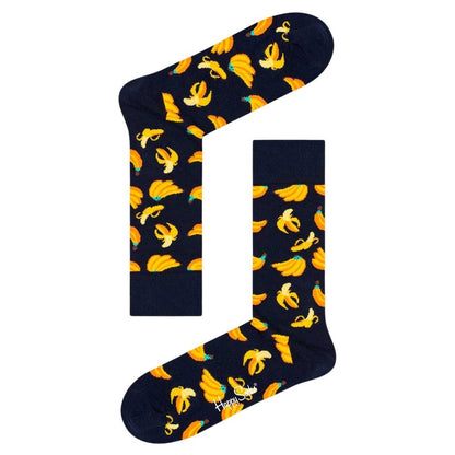 Happy Socks Black Cotton Sock