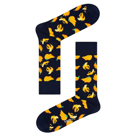 Happy Socks Black Cotton Sock