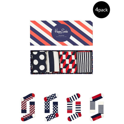 Happy Socks Blue Cotton Sock