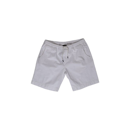 Refrigiwear White Cotton Bermuda