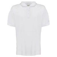 People Of Shibuya White Cotton Polo Shirt