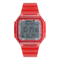 Adidas Red Resin Watch
