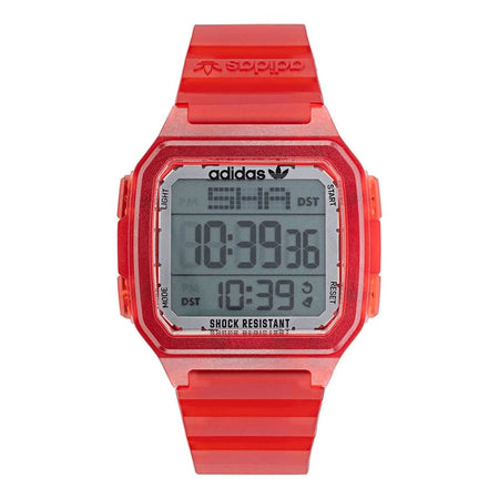 Adidas Red Resin Watch