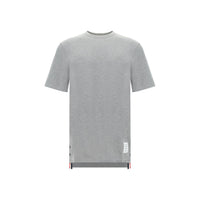 Thom Browne Gray Cotton T-Shirt