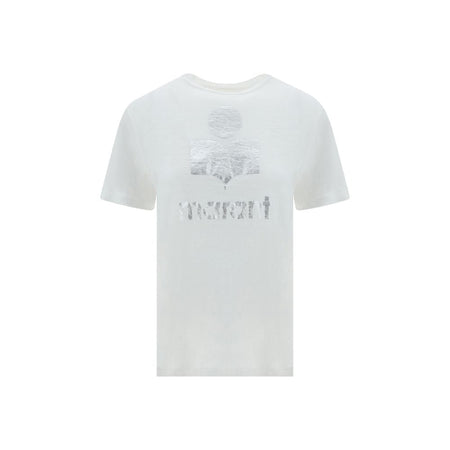 Marant Etoile White Linen T-Shirt
