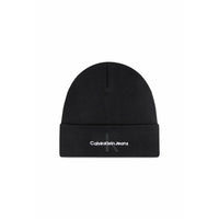 Calvin Klein Jeans Black Organic Cotton Caps Baseball Hat