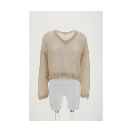 Brunello Cucinelli Beige Mohair Sweatshirt