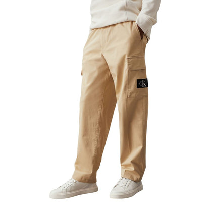 Calvin Klein Beige Cotton Pant