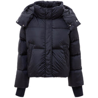 Add Blue Polyamide Jackets & Coat