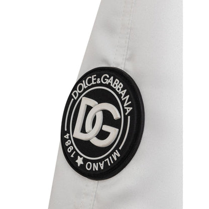 Dolce & Gabbana Beige Polyester Jackets & Coat