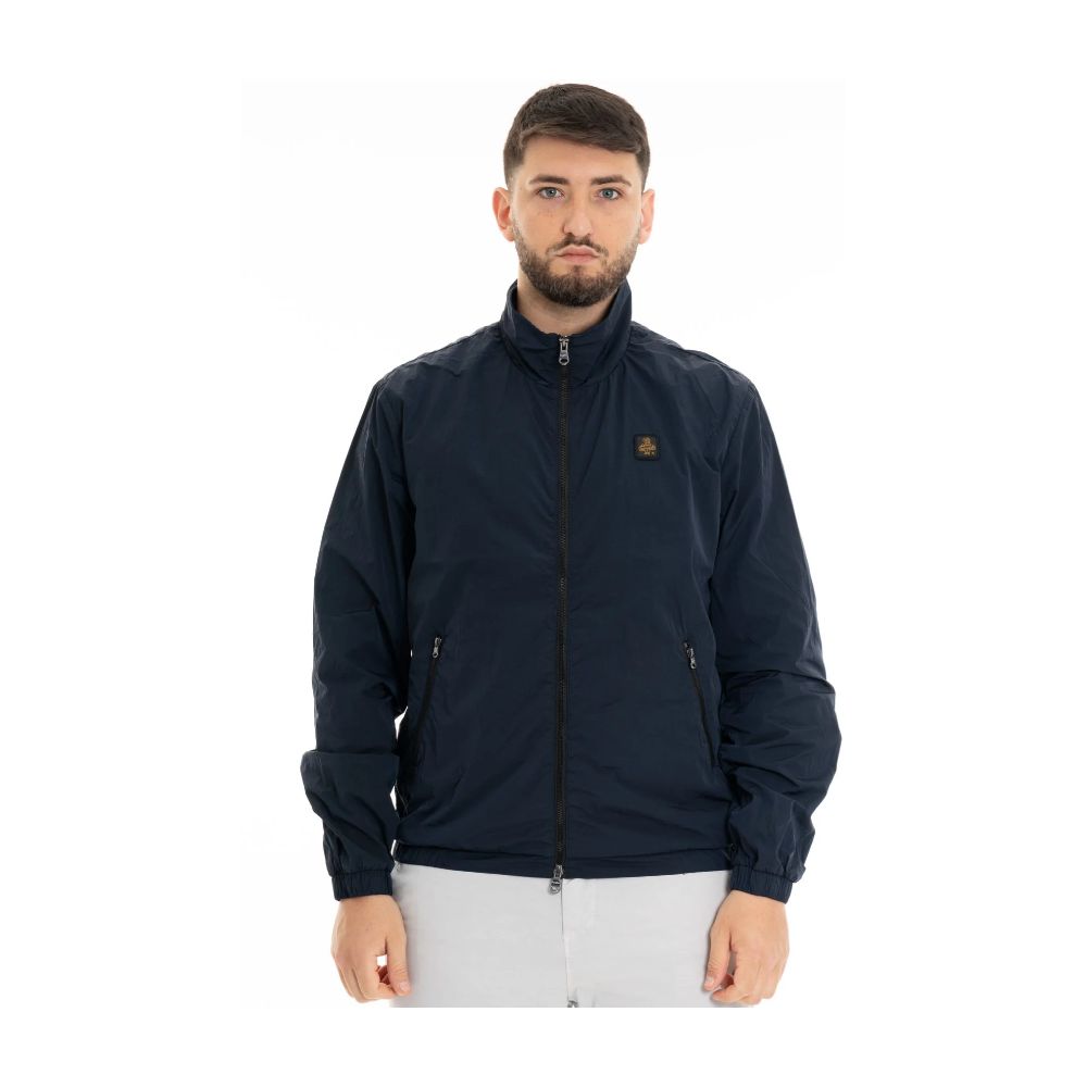 Refrigiwear Blue Polyamide Men Jacket