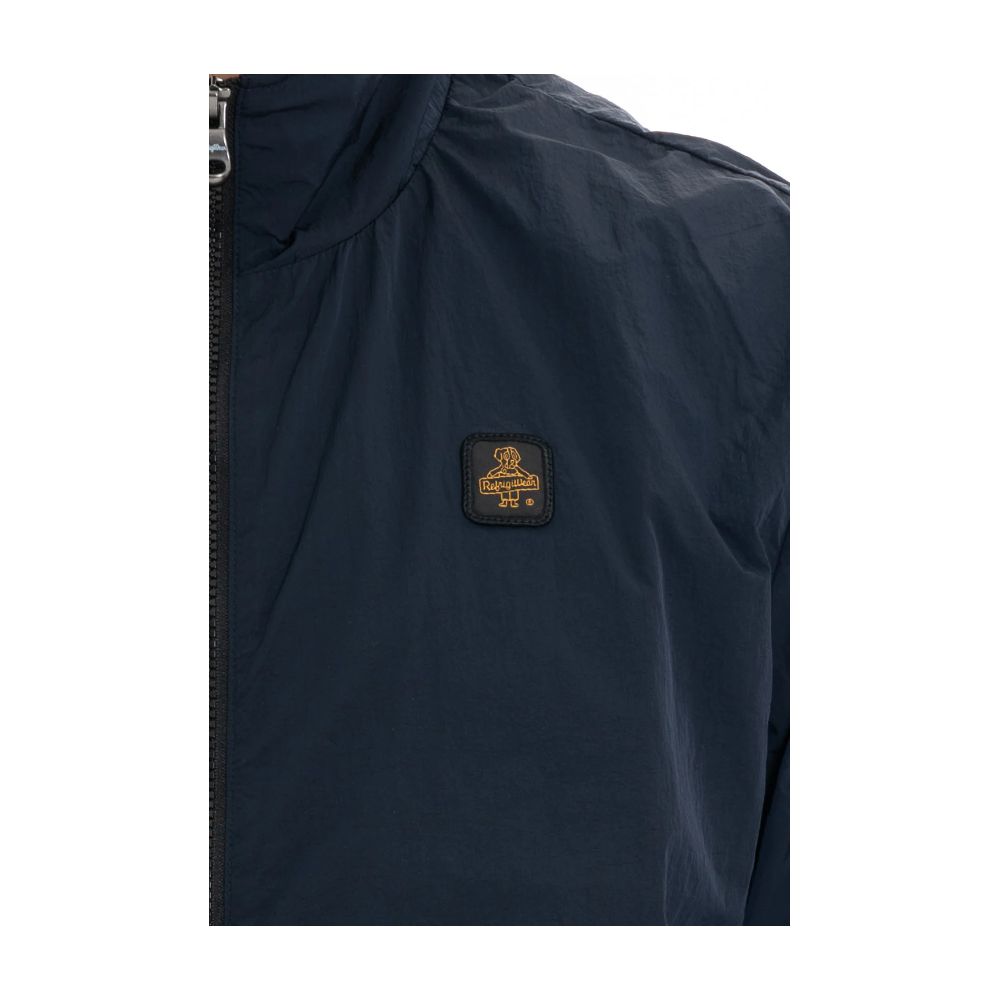 Refrigiwear Blue Polyamide Men Jacket