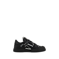 Valentino Garavani Black Leather VL7N Sneakers