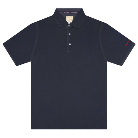 Tramarossa Blue Cotton Polo Shirt